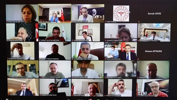 Bakan Koca İl Sağlık Müdürleri ile görüştü - 1