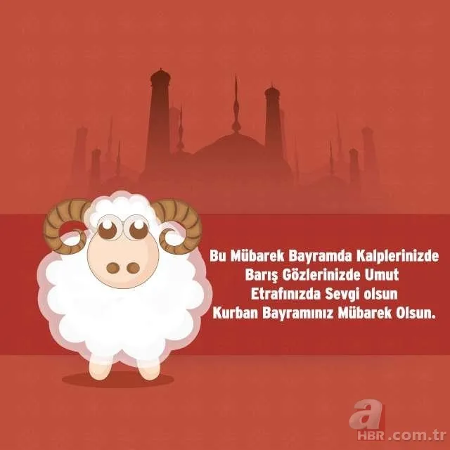 Kurban Bayramı sözleri kısa uzun! | Anlamlı farklı Resimli Kurban Bayramı mesajları sözleri için tıklayınız! 23