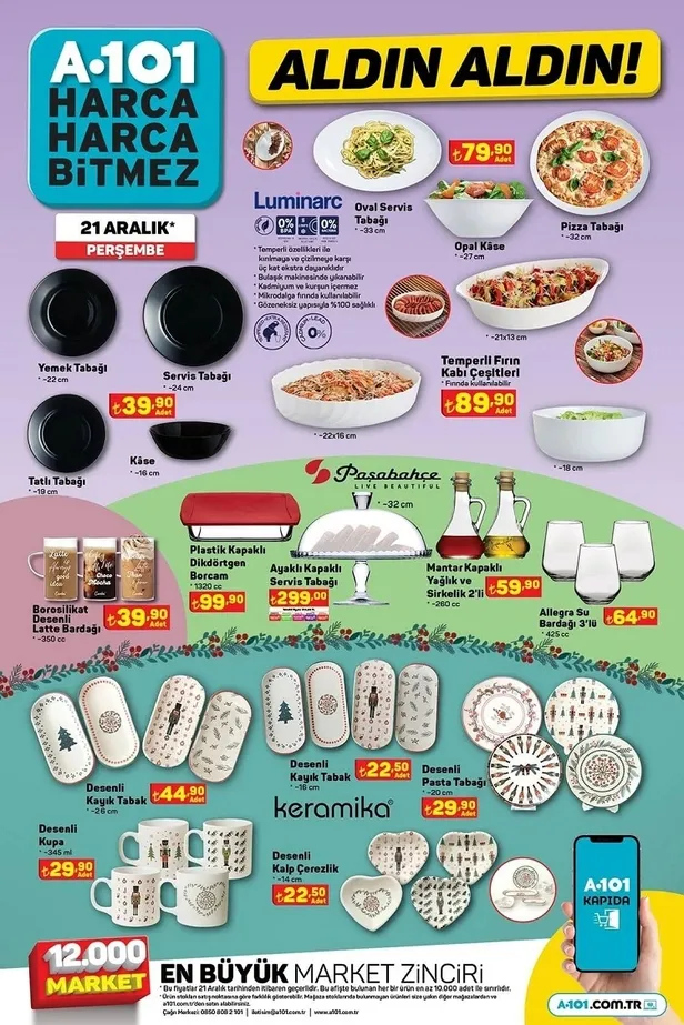 21 Aralık A101 aktüel ürünler kataloğu: Kahve makinesi, saç şekillendirici, mini fırın, epilasyon aleti, Saklama kabı uygun fiyattan satışta…