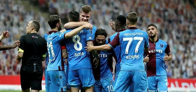 Trabzonspor Galatasaray’ı 3-1 mağlup etti