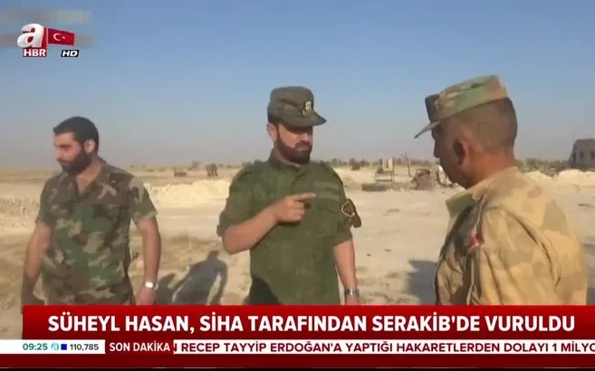 Esad'ın katliamcı generali Süheyl Hasan, SİHA ile vuruldu |Video