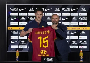 Mert Çetin resmen Roma'da