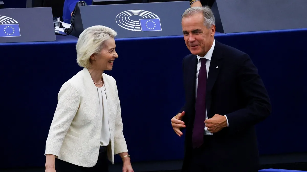 AB Komisyonu Başkanı von der Leyen, Kanada’nın Avrupa Birliği’nin ilk “ortak üyesi” olması için kapının açılmasını önerdi