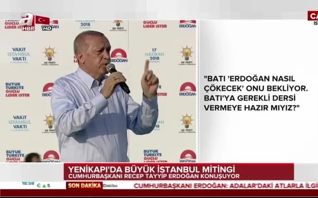 Erdoğan'dan İnce'ye: Bıraksalar ilahiyatta hoca olacak