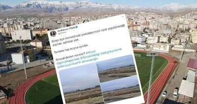 CHP'li Mahmut Tanal'ın 'Silopi'de çocukların spor yapabileceği alan yok' iddiasına görüntülerle yalanlama