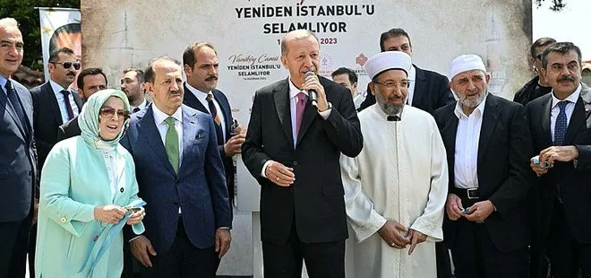 Boğaz’ın incisi Vaniköy Camii ibadete açıldı! Başkan Erdoğan’dan açılış töreninde önemli açıklamalar
