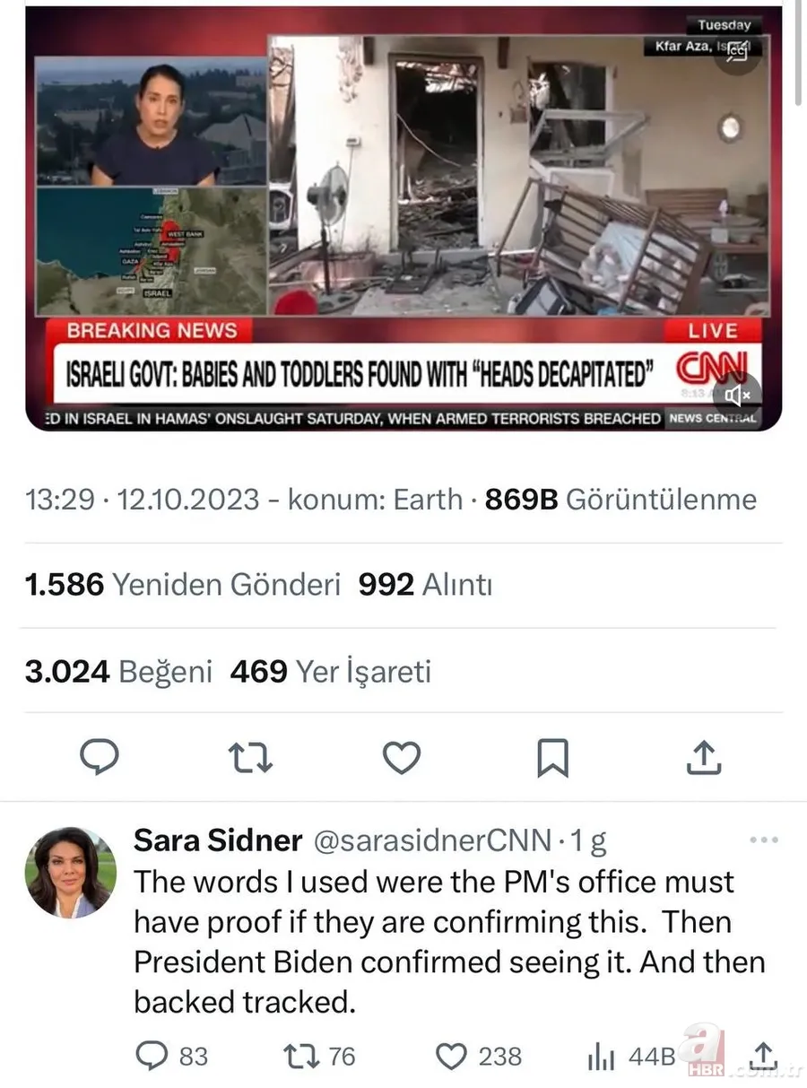 Soykırım medyası! Katil İsrail'in ‘40 bebek’ yalanıyla vahşete kılıf 20