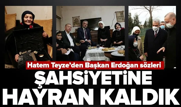 Erdoğan’ın büyüklüğüne şahsiyetine hayran kaldık: Hatem Kurt Başkan Erdoğan’ın ziyareti hakkında konuştu