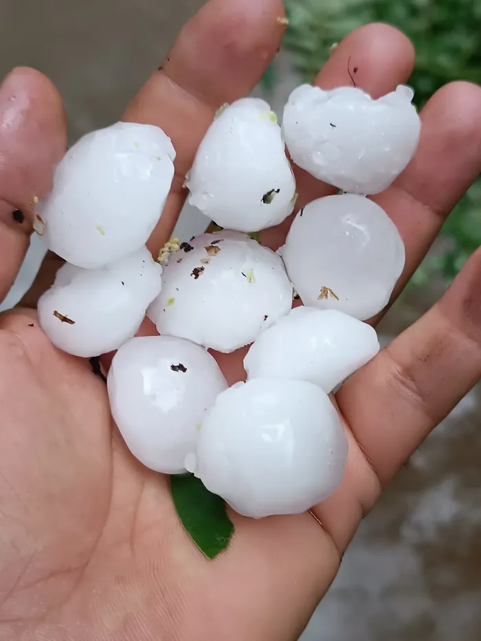 Yozgat'ta sağanak ve dolu etkili oldu - 1
