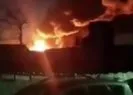 Rus ordusu petrol deposunu vurdu