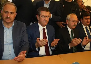 Kılıçdaroğlu ve Canikli'den şehit ailesine taziye ziyareti
