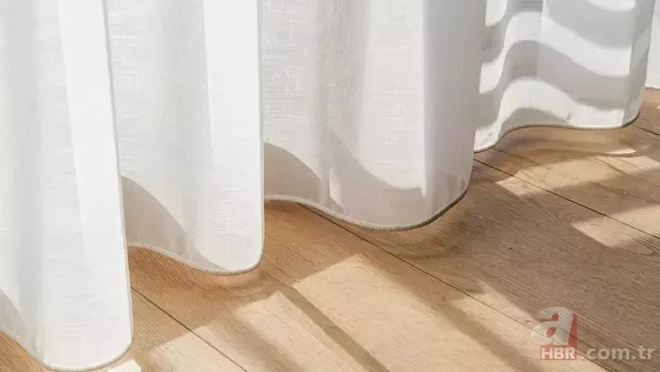 Sararan perdeler için "protez tableti" mucizesi: Kar gibi bembeyaz yapıyor 2