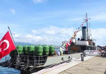 TCG Nusret Mayın Gemisi Bandırma’da