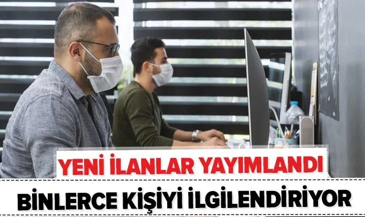 İş arayanlar dikkat! Birçok kamu kurumuna personel alımı yapılacak! İşte 2020 personel alım ilanları