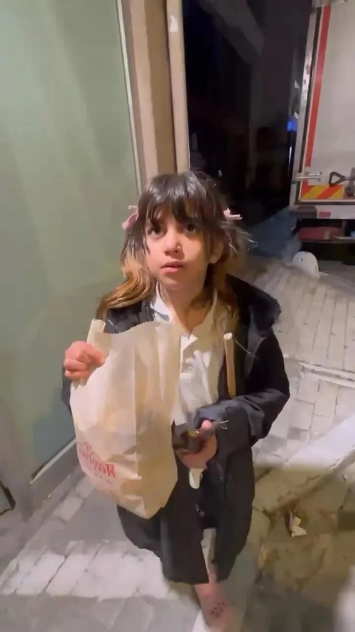 Öldürülen minik Şirin'in son görüntüsü