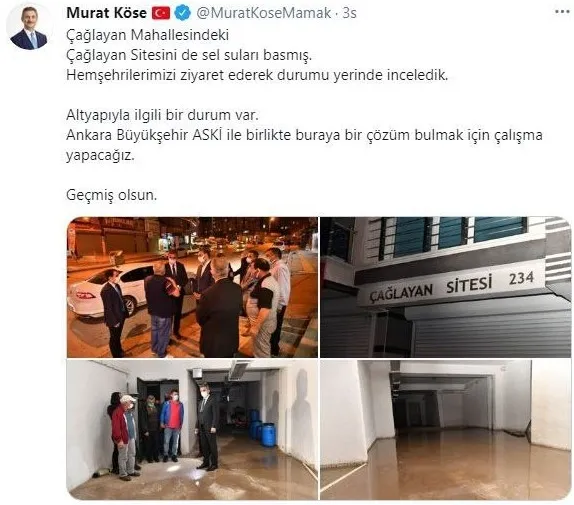 ASKİ’nin ihmali vatandaşı çileden çıkardı! Ankara’daki iş bilmezlik halkı perişan etti