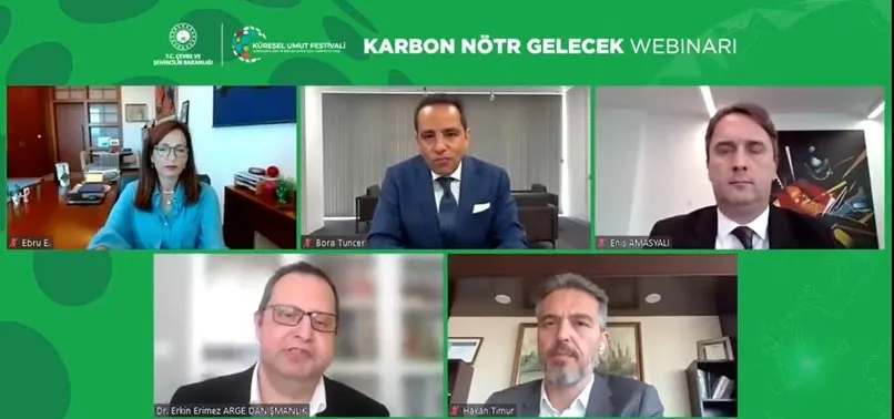 Karbon Nötr Gelecek webinarı düzenlendi! “Değişim için artık eylem zamanı”