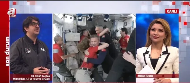 Uzayda hangi deneyler yapılıyor? Alper Gezeravcı deneyleri sürdürüyor