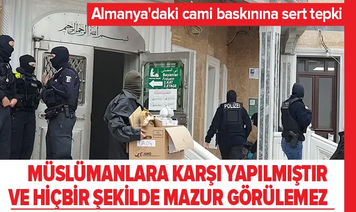Almanya'daki cami baskınına sert tepki