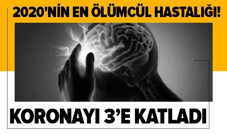 İnme 2020'de en ölümcül hastalıklar arasında yine ilk sıralarda yer aldı