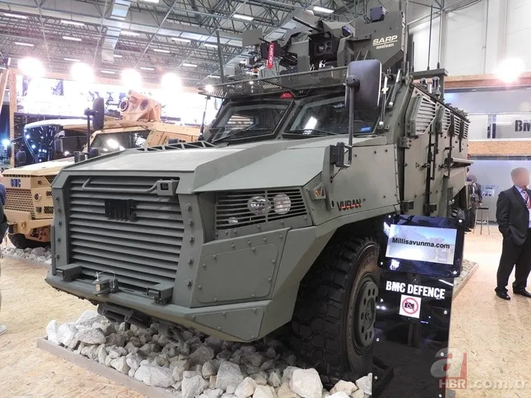 TSK'nın yeni zırhlısı Vuran olacak! BMC'nin geliştirdiği zırhlı araç Vuran'ın özellikleri neler? 8