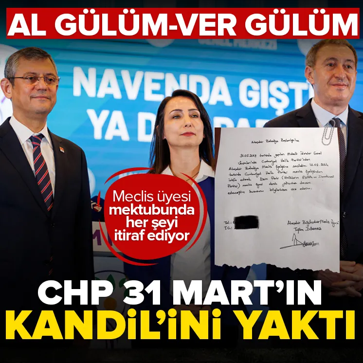 CHP 31 Mart’ın Kandil’ini yaktı!