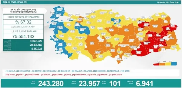 1628951103289.jpg Sağlık Bakanlığı 14 Ağustos 2021 Kovid-19 vaka ve vefat tablosu | Türkiye'de koronavirüsten kaç kişi öldü vaka sayısı ne kadar? - 12