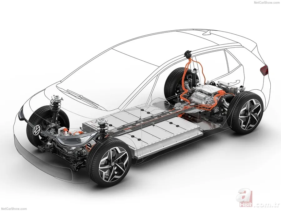 2020 Volkswagen ID.3 1st Edition! Volkswagen'in yeni otomobili örtüsünü kaldırdı 19