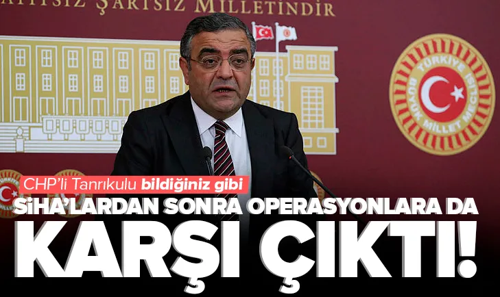 CHP’li Tanrıkulu terör operasyonlarına karşı çıktı!