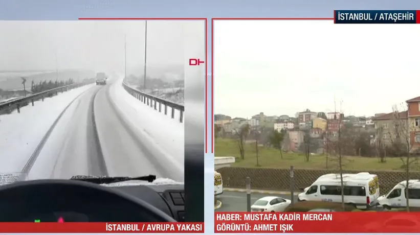 İstanbul’un iki yakasında iki farklı görüntü! A Haber canlı yayınında şaşırtan manzara