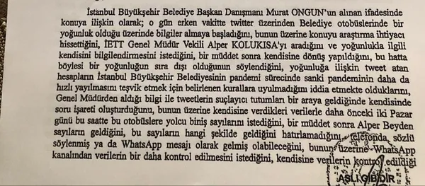 WhatsApp yazışmaları Fazilet durağı yalanını belgeledi!