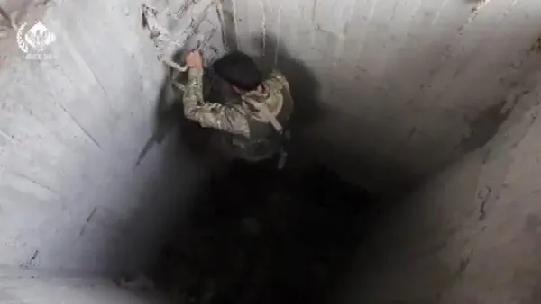Resulayn'daki PKK/YPG'ye ait tünel imha edildi - 1