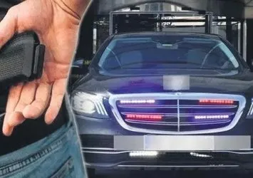 100 milyonluk çakarlı vurgun!