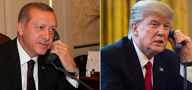 Başkan Erdoğan ABD Başkanı Trump ile görüştü