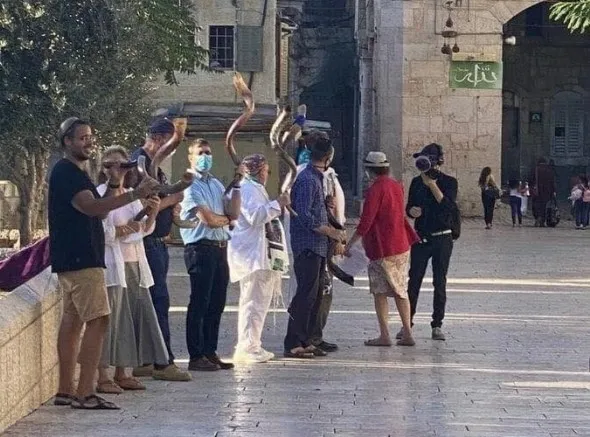 İsrailli ırkçı milletvekilinden Mescid-i Aksa'da provokasyon - 2