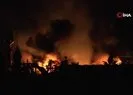 Muğla’da yangın! Alevler binalara sıçradı