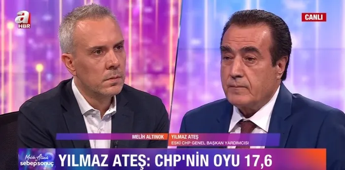 SON DAKİKA: CHP’nin güncel oy oranı ne kadar? Eski CHP’li Yılmaz Ateş A Haber’de duyurdu - 4