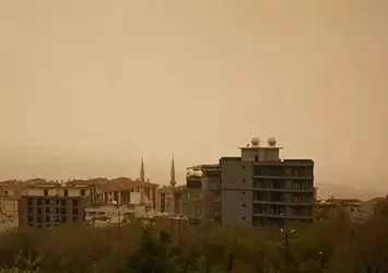 Şırnak'ta toz taşınımı
