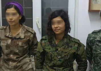 3 PKK'lı kadın terörist teslim oldu