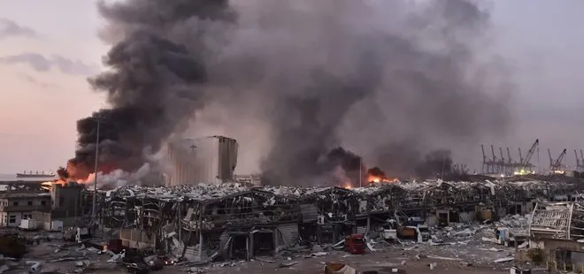 Son dakika:  Beyrut Valisi Mervan Abbud patlamanın maddi boyutunu açıkladı