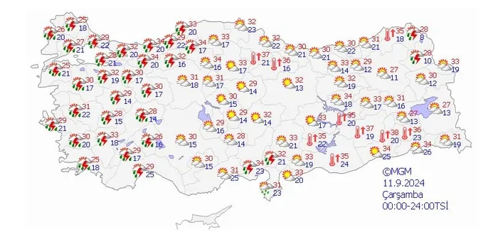 1725964862220.jpeg Meteoroloji uyardı: Hazırlıksız yakalanmayın! 5 günlük rapor paylaşıldı - 1