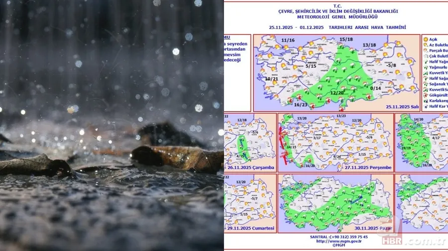 Meteoroloji’den uyarı! Sis, pus, sağanak… Hepsi aynı anda geliyor 1