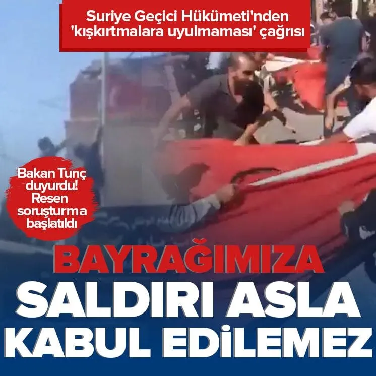 Suriye Geçici Hükümeti, kışkırtmalara uyulmaması çağrısı yaptı!