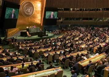 BM Genel Kurulu'ndan tarihi Filistin adımı! İlk defa temsil edildi