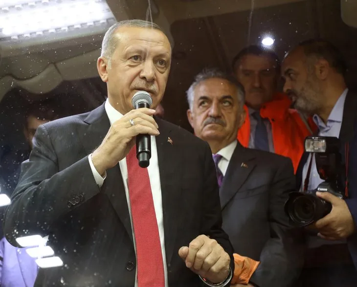 Ovit Tüneli açılışında Erdoğan’ı duygulandıran anlar