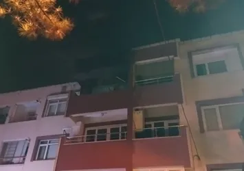 Kocaeli'de 4 katlı apartmanda yangın paniği