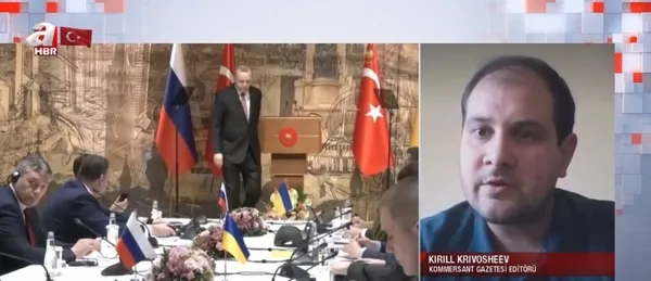 Rus Gazeteci Kirill Krivoşoyev A Haber'de konuştu: 2022'nin kazananı Başkan Erdoğan! Barış anlaşması İstanbul’da imzalanacak - 1