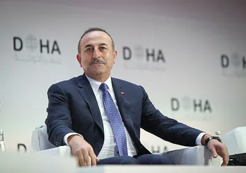 Çavuşoğlu'ndan Katar'da diplomasi trafiği
