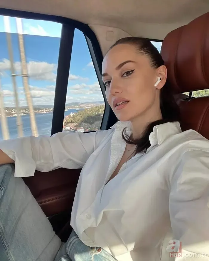 İmaj değiştiren Fahriye Evcen'den ayna pozu! 5