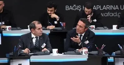Galatasaray Başkanı Dursun Özbek'ten Fenerbahçe Başkanı Ali Koç'a özel davet